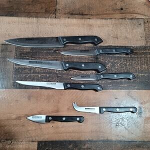 Messer  Knife set..7pcs. Stainless Steel Rostfrei Inox. new in box